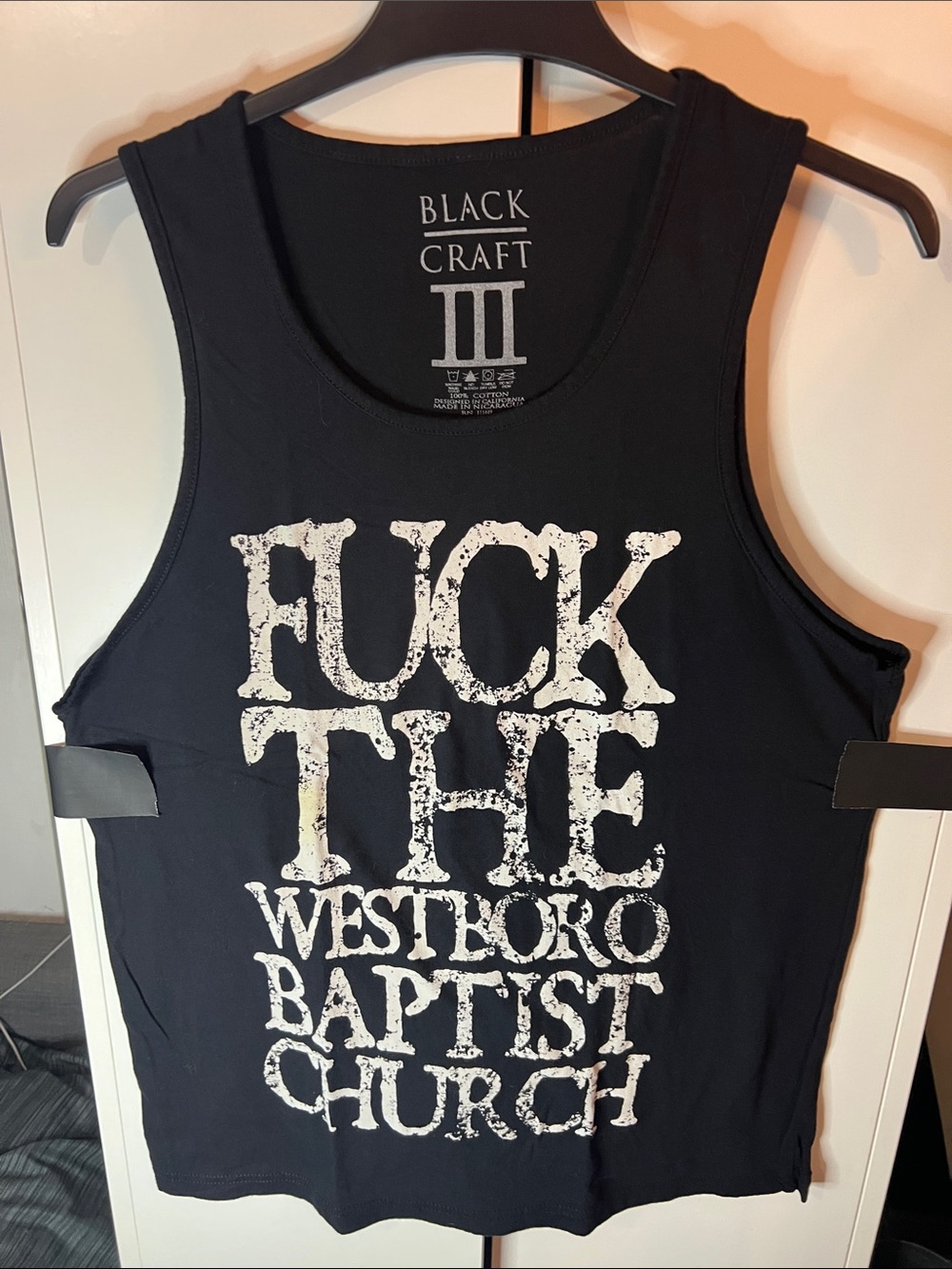 Blackcraft Cult tank top.